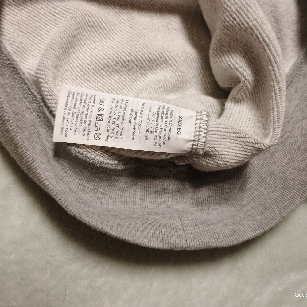 J. Crew Gray Sweatshirt - Picture 6 of 6